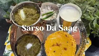 Sarso Da Saag | Dhaba Style Saag in 20 Minutes | सर्सों का साग बनाना सीखें