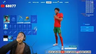 iShowSpeed Got His Own Fortnite Skin!