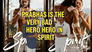 Spirit Poster Review | Prabhas as a BAD Hero | Shocking Look !