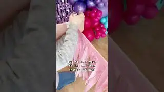 Time saver tip for creating a DIY fringe garland for your next party ! Easy DIY party decorations 🎉