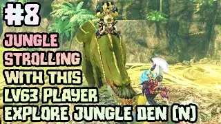 #8 ESCORT LV63 PLAYER EXPLORE JUNGLE N DEN ONLINE COOP QUEST - MONSTER HUNTER STORIES 2