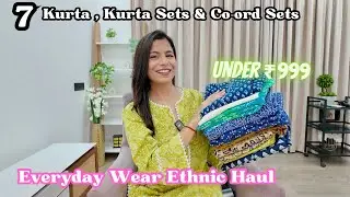 Amazon Great Indian Festival Haul | Everyday Kurtas & Co-ords Under ₹999
