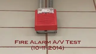 There&rsquo;s Just No Escape :-| (Fire Alarm A/V Test) [10-11-2024]