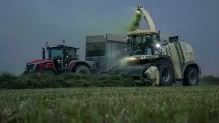 Ensilage et andainage de luzerne - ETA GMV - Luzeal