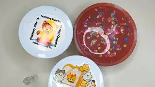 Pearbearyslimeco asmr| giveaway package | cloud slime, semi thick and glossy