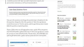 Google playstore user data policy update