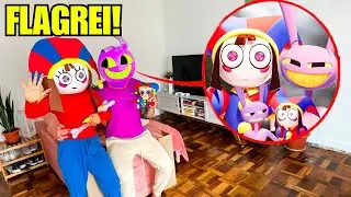 FLAGREI A FAMÍLIA DA POMNI E JAX NA VIDA REAL! (DIGITAL CIRCUS, O FILME)