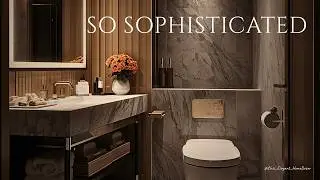 Why These Dark Small Bathrooms Feel Surprisingly Expensive? (Designer Secrets)