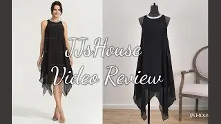 Elegant Chiffon Cocktail Dress - JJsHouse