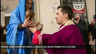 PRESEPE VIVENTE IN CENTRO STORICO: IL MIRACOLO DEL NATALE PRENDE VITA | 13/12/2025