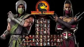 Mortal Kombat 9 - SIZOTH & MILEENA MK1 MOD - NEW Expert Tag Ladder Gameplay