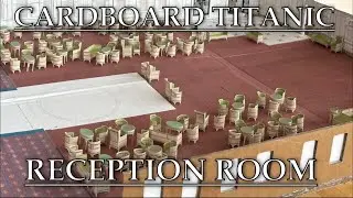 CARDBOARD TITANIC RECEPTION ROOM SINKING MODEL Pt.5