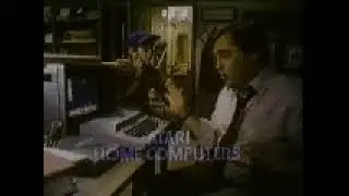 Vintage commercial - Atari Home Computers (early 1980s)