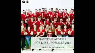 Das Team Austria für die EuroSkills 2025