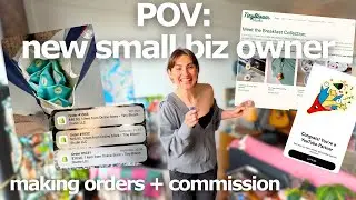 Making & Shipping Orders After My Shop Drop&hellip; AND I GOT MONETIZED?!