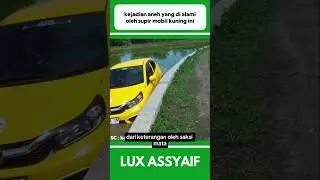 KEJADIAN ANEH YANG DI ALAMI OLEH SUPIR MOBIL KUNING INI #shorts