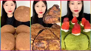 ASMR CHINESE FOOD MUKBANG EATING SHOW | 먹방 ASMR 중국먹방 (Fat Meat, Pork Fat, Pork Belly, 🍜Noodles)