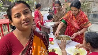 প্রথম বার ৫০ জন লোকের রান্না করলাম মাছের রসা ও মাংস 