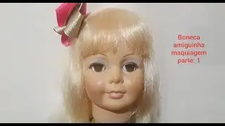 Boneca amiguinha (como fazer a maquiagem 1) by Coraline Dolls (parte 8)