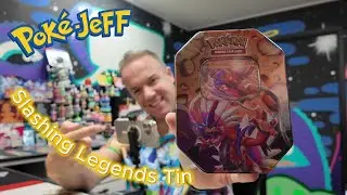 Slashing Legends Tin opening - PokeJeff (Nederlands)