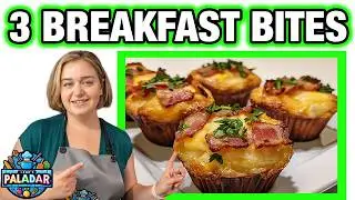 My 3 Favorite Breakfast Egg Bites - High Protein, Low Carb, Great Meal Prep