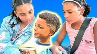 Jersey's School Haircut His Sisters Chose!