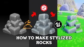 How to create stylized rocks in Unreal Engine