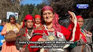 India&rsquo;s Himalayan town of Manali hosts colourful winter festival