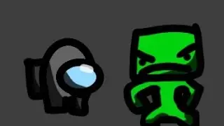 i put my armor on to show you how stronge i em (melon playground melon is angry of black among us)