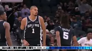 ZION STAY HEALTHY N OFF THE P STARS UR TOP 10 San Antonio Spurs vs New Orleans Pelicans NBA SEASON