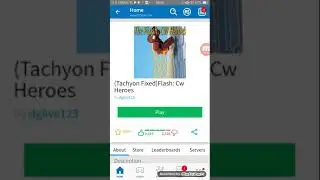 ￼  ￼  PreviousNext  (Tachyon Fixed)Flash: Cw Heroes  ในROBLOX