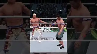 John Cena DESTROYS Cody Rhodes! WrestleMania 41 Shocking Moment! 🤯 #shorts