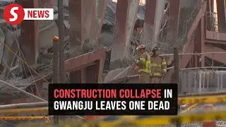 S. Korea construction site collapse: Worker killed, others feared trapped