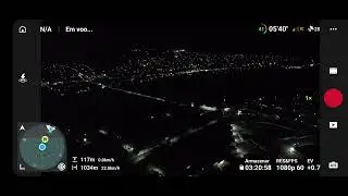 O dia que quase pedi o drone  sobrevoando o bairro do brejinho 