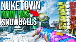 NUKETOWN NOW HAS KILLER SNOWBALLS... I GOT 50 KILLS WITH THEM!