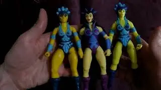 Masters of the Universe Origins Evil-Lyn Unboxing Review & Comparison