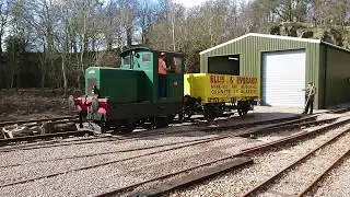Ruston and Hornsby diesel shunter 25/03/18