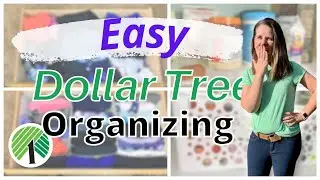 EASY DOLLAR TREE ORGANIZING HACKS THAT TRANSFORM YOUR HOME | How-To Organize Dresser for ONLY $1