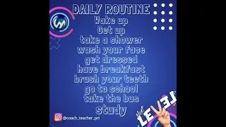 Coach Teacher Pri ft. Melinda - Daily routine - Next LeVeL English