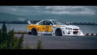 Click's LB-ER34 Super Silhouette SKYLINE - Empresa LIBERTY WALK Japão