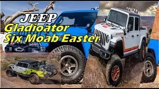 Jeep Gladiator Gets Six Moab Easter Safari Concepts