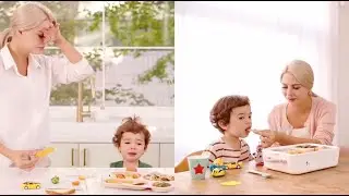 Nico loves the Baby Kiss food warmer // Foreign model in Korea photoshoot