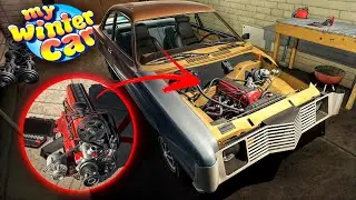 Montei o MOTOR em UMA NOITE! - My Winter Car #26