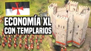 AGE of EMPIRES 4: ECONOMÍA GOD con CABALLEROS TEMPLARIOS