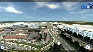 3D-симуляция кампуса аэропорта Дублина