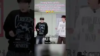 Beginilah klo dah bestian, modal tatapan aja udah paham🤓 #btsshorts #runjin #jin #sandeul