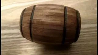 How I Make... Model Wooden Barrel