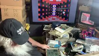 Commodore 64 Fixing Testing While Testing Some Classic C64 Game Cartridges Joystick - Episode 3098