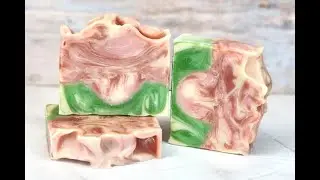 Making Chamomile Rose Soap YT