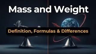 Mass and Weight | Definition, Formula & Differences | Physics